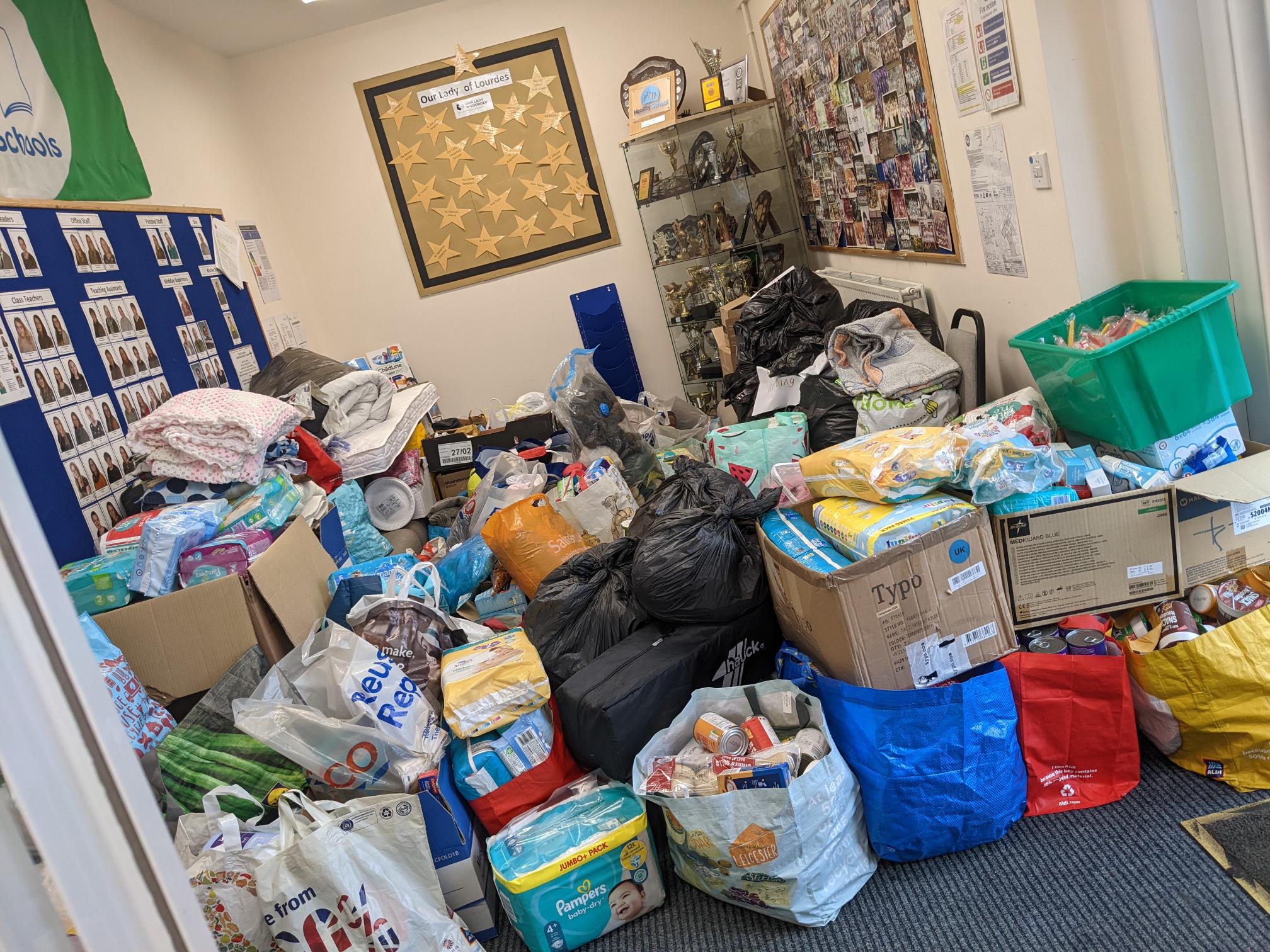 Help for Ukraine St Philip Neri with St Bede Catholic Voluntary Academy